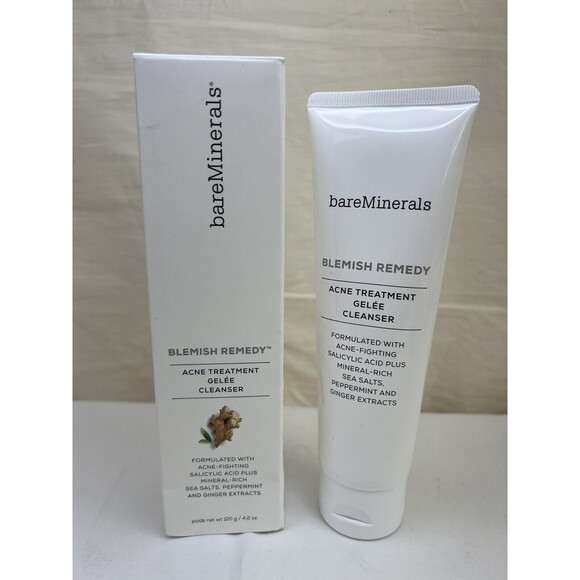 bareMinerals‎ Blemish Remedy Acne Treatment 120g Gelee Cleanser New - Picture 1 of 3